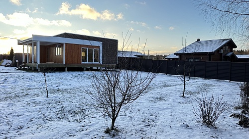 Дом с участком 102,3 кв.м. в ДНП Посадов Луг в рйоне д. Охотино